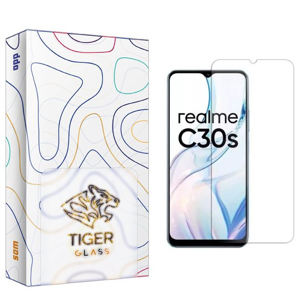 محافظ صفحه نمایش تایگر گلس مدل APL2 مناسب برای گوشی موبایل ریلمی C30s