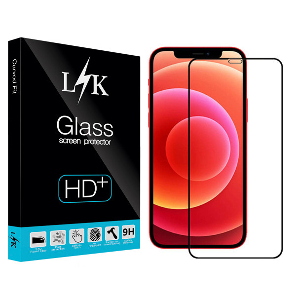 محافظ صفحه نمایش سرامیکی ال کی مدل +LITE مناسب برای گوشی موبایل اپل Iphone 12 Pro max