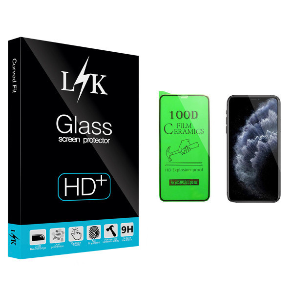 محافظ صفحه نمایش سرامیکی ال کی مدل +LITE مناسب برای گوشی موبایل اپل iPhone 11 Pro Max