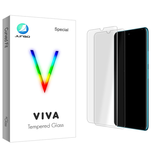 محافظ صفحه نمایش شیشه ای جانبو مدل Viva Glass MIX مناسب برای گوشی موبایل سامسونگ Galaxy M31 بسته دو عددی