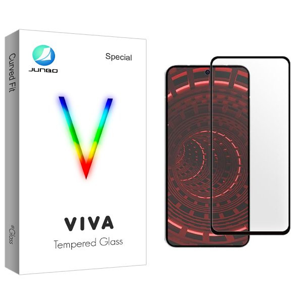 محافظ صفحه نمایش شیشه ای جانبو مدل Viva مناسب برای گوشی موبایل سامسونگ Galaxy A90