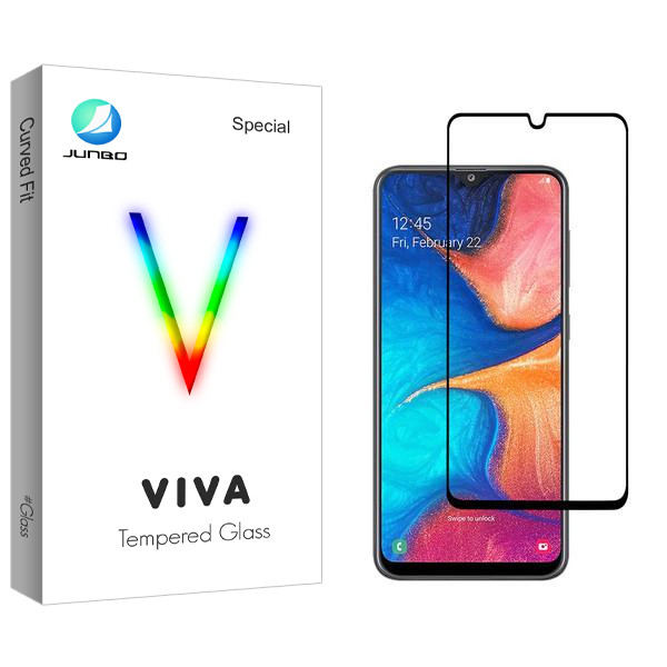 محافظ صفحه نمایش سرامیکی جانبو مدل Viva مناسب برای گوشی موبایل سامسونگ Galaxy A20