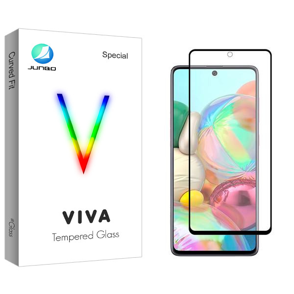 محافظ صفحه نمایش سرامیکی جانبو مدل Viva مناسب برای گوشی موبایل سامسونگ Galaxy A71