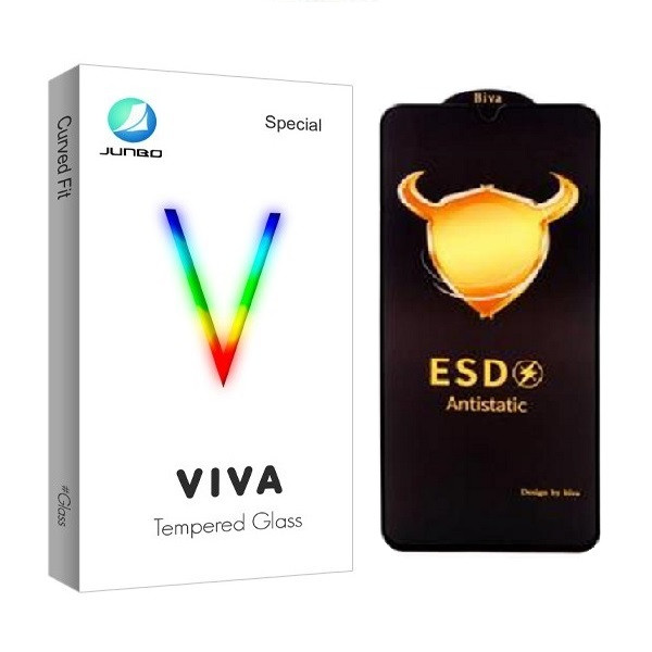 محافظ صفحه نمایش آنتی استاتیک جانبو مدل  BIVA مناسب برای گوشی موبایل سامسونگ Galaxy A22 4G