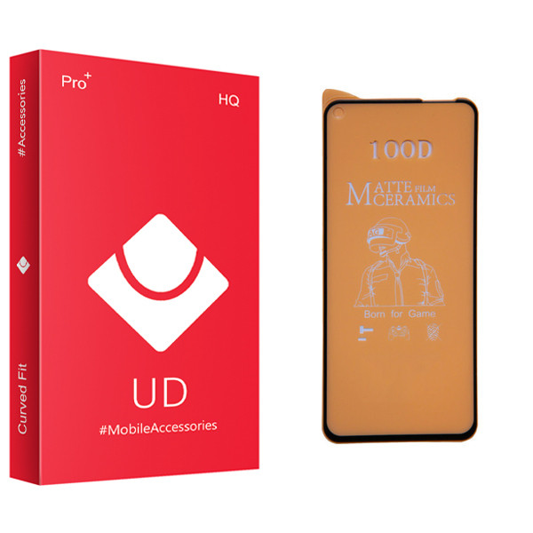 محافظ صفحه نمایش سرامیکی یو دی مدل +PRO مناسب برای گوشی موبایل سامسونگ Galaxy A11