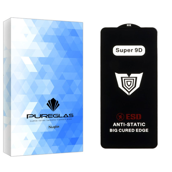 محافظ صفحه نمایش پیور گلس مدل Super 9D NueGlas مناسب برای گوشی موبایل شیائومی Redmi Note 9S 4G / Vivo T4x 5G