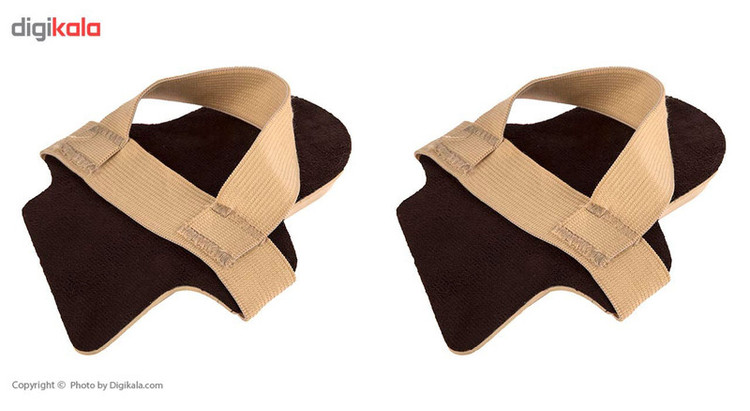 پد پاشنه طب و صنعت مدل With Elastic Straps سایز 42-43