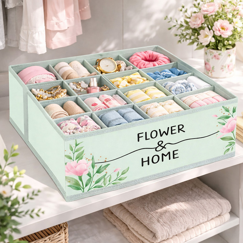 نظم دهنده لباس مدل HOME and FLOWER کد ORG16