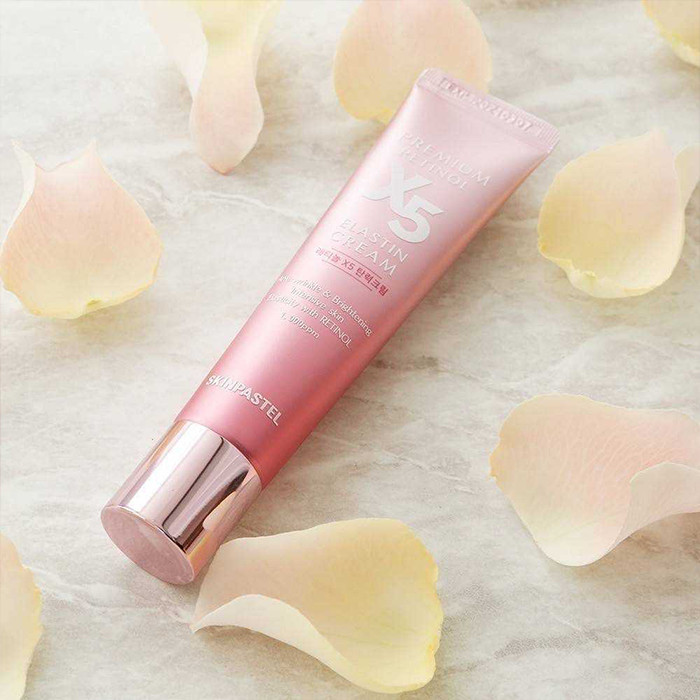 کرم ضد چروک اسکین پاستل مدل Retinol x5 حجم 30 میلی لیتر