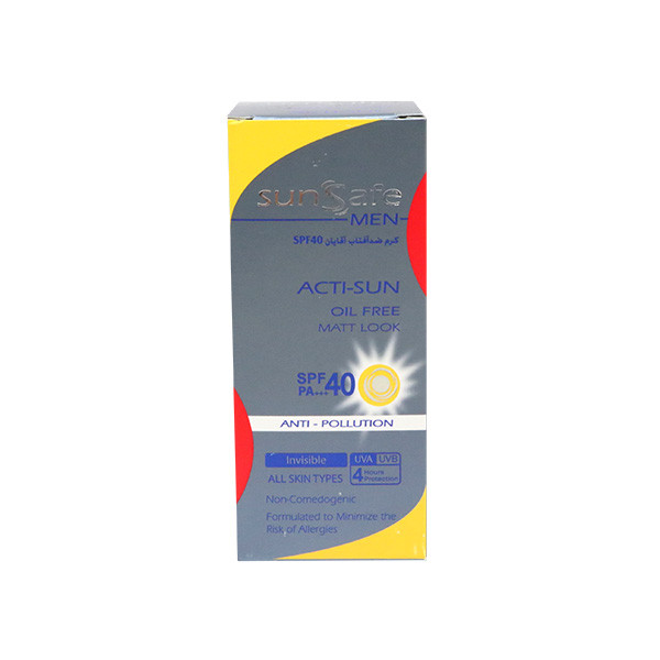 کرم ضد آفتاب سان سیف مدل Acti Sun حجم 50 میلی لیتر