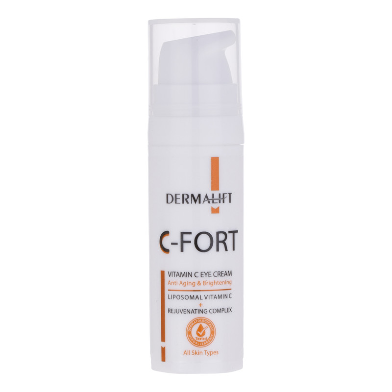 کرم دور چشم درمالیفت مدل C-FORT حجم 15 میلی لیتر