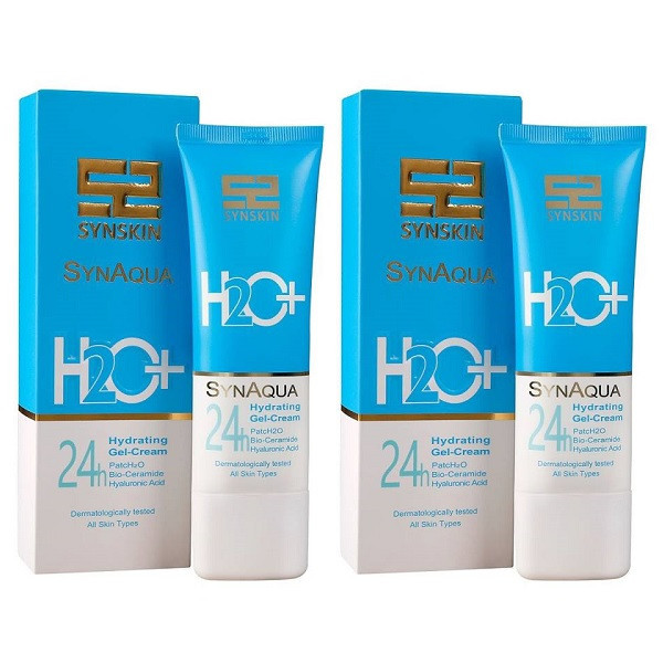 ژل آبرسان ساین اسکین مدل aqua حجم 75 میلی لیتر مجموعه 2 عددی