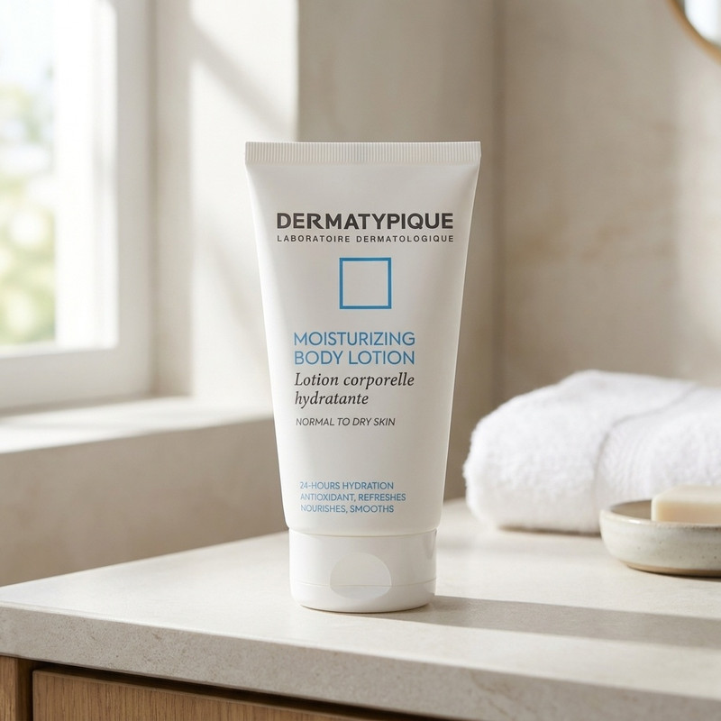 لوسیون بدن درماتیپیک مدل MOISTURIZING حجم 150 میلی لیتر