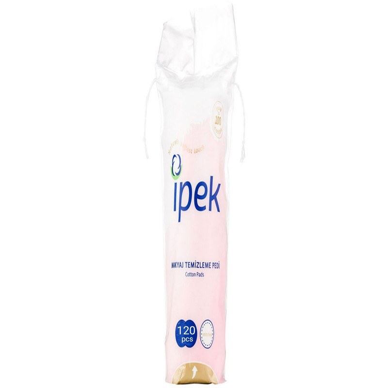 پد آرایشی ایپک مدل cotton makyaj بسته 120 عددی مجموعه 2 عددی