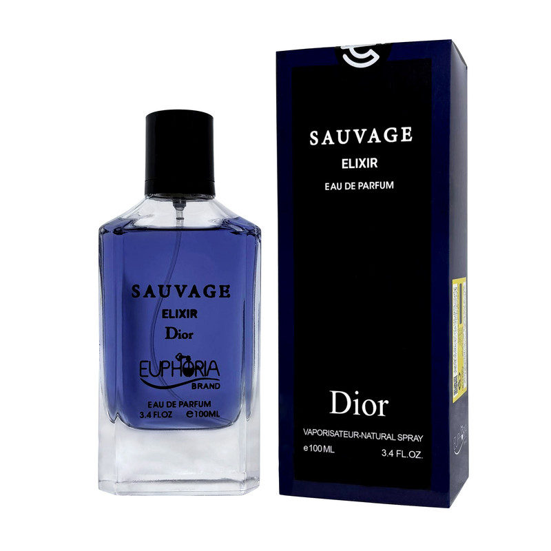 ادو پرفیوم مردانه ایفوریا مدل Sauvage Elixir با رایحه خنک حجم 100 میلی لیتر