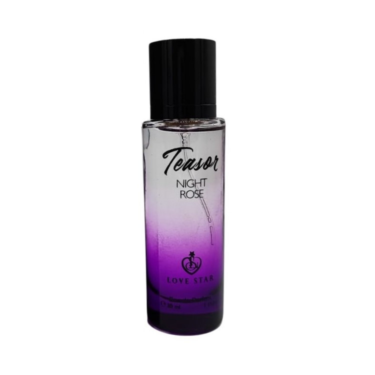 عطر جیبی لاو استار مدل لاوی بل است حجم 30 میلی لیتر به همراه عطر جیبی لاو استار مدل میدنایت رز حجم 30 میلیلیتر