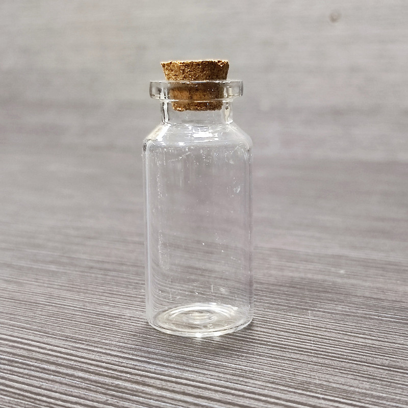 بطری دکوری مدل شیشه گیفت بسته 100 عددی