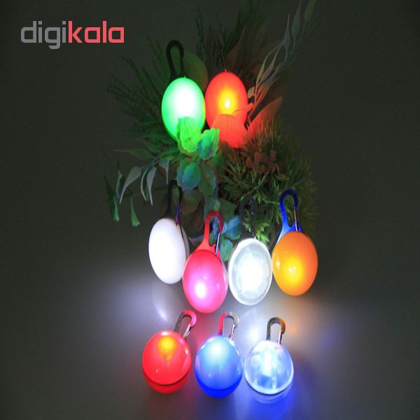 گردن آویز سگ و گربه چراغ دار مدل LED TAG