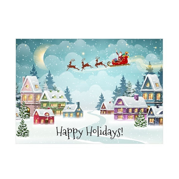 کارت پستال مدل سال نو طرح CHRISTMAS کد 6
