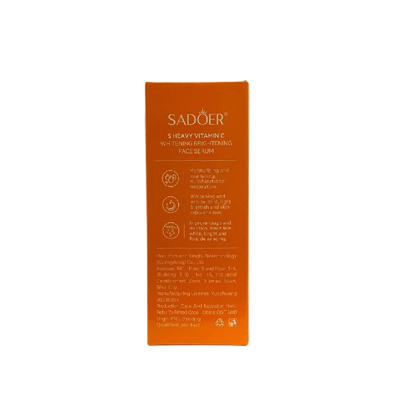 سرم روشن کننده سادور مدل Vitamin-C حجم 30 میلی لیتر