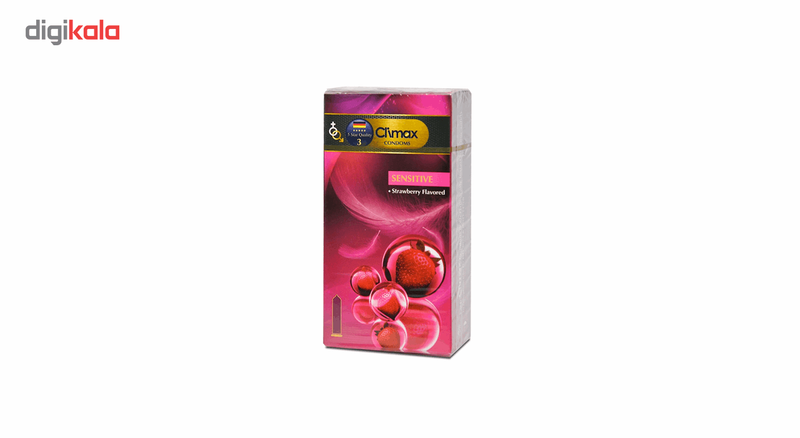 کاندوم کلایمکس مدل Sensitive 3 بسته 12 عددی