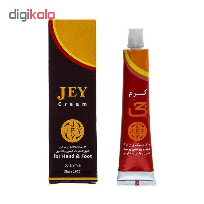 کرم ترک دست و پا جی مدل j6 مجموعه 6 عددی