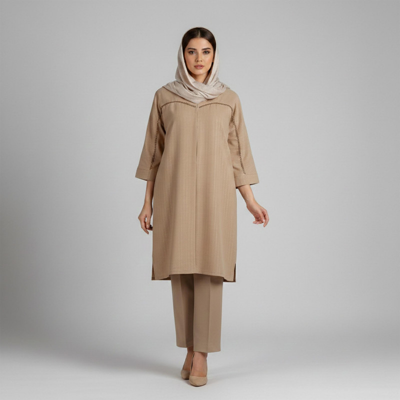 مانتو زنانه مدل یاراد کد 211081