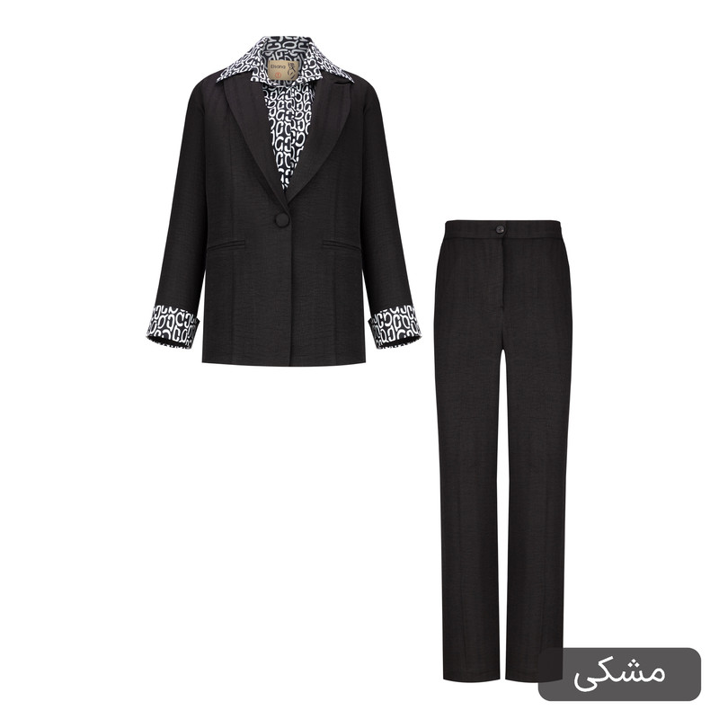 ست 3 تکه لباس رسمی زنانه مدل باوان کد 2553
