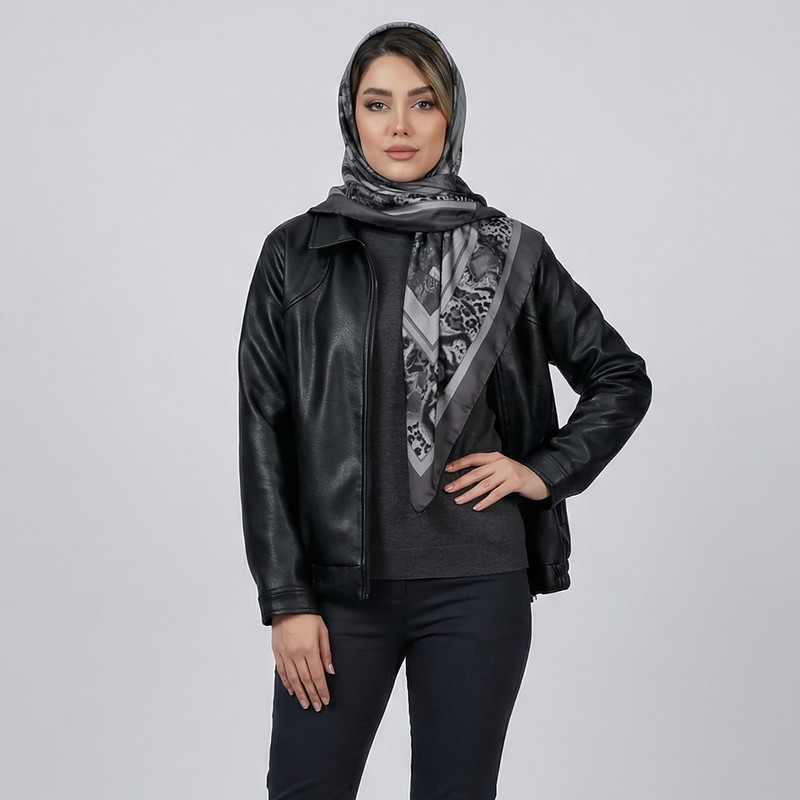 کت چرم زنانه کد 2423