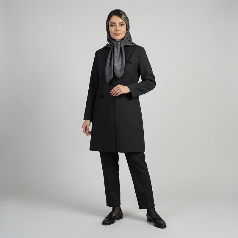 مانتو و شلوار زنانه مدل کرشمه کد 155681