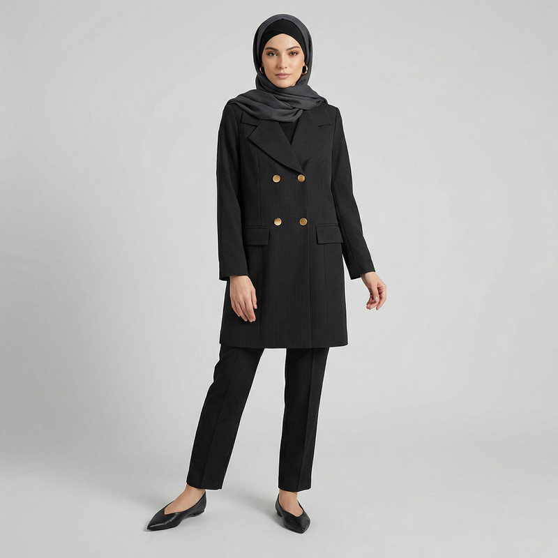 مانتو و شلوار زنانه مدل رویسا کد 108902