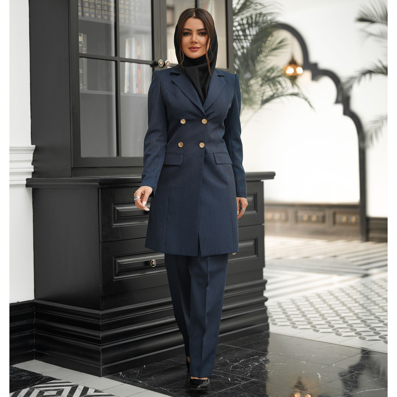 مانتو و شلوار زنانه مدل رویسا کد 108902