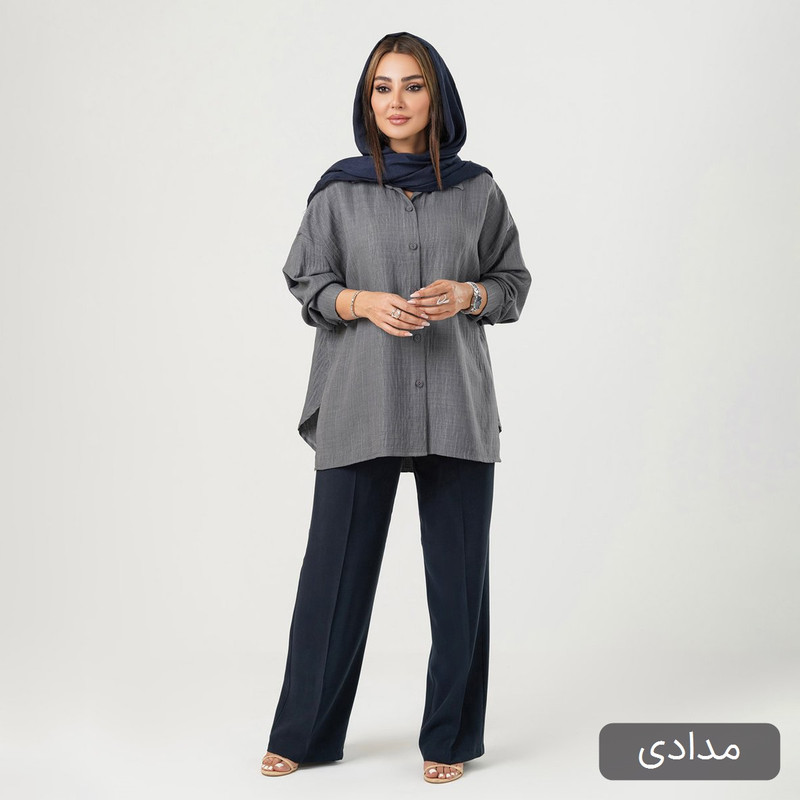 مانتو زنانه مدل گلابتون کد 2724