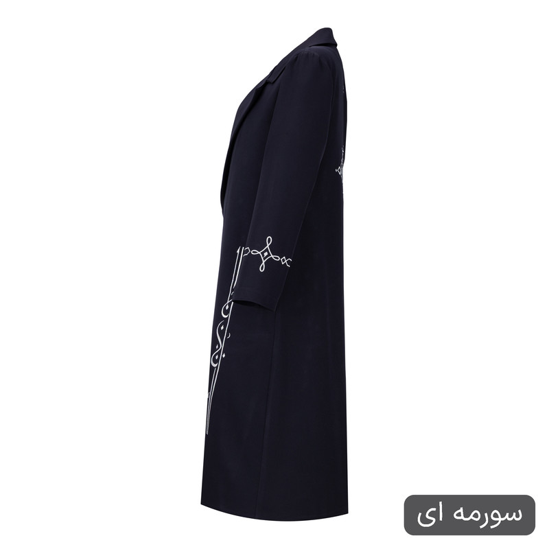 مانتو زیر زانو زنانه مدل دیما کد 2617