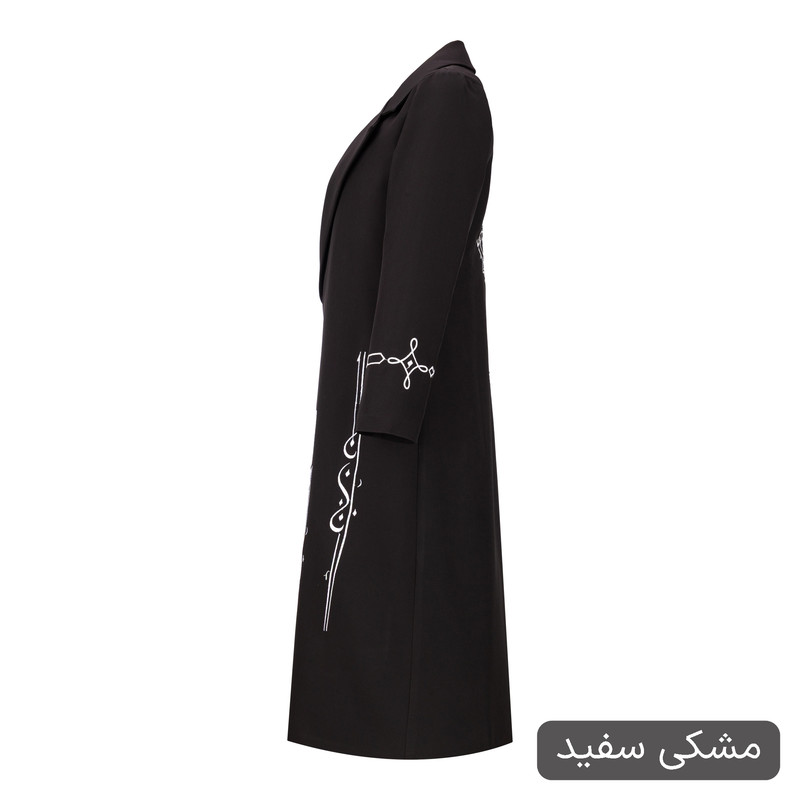 مانتو زیر زانو زنانه مدل دیما کد 2617