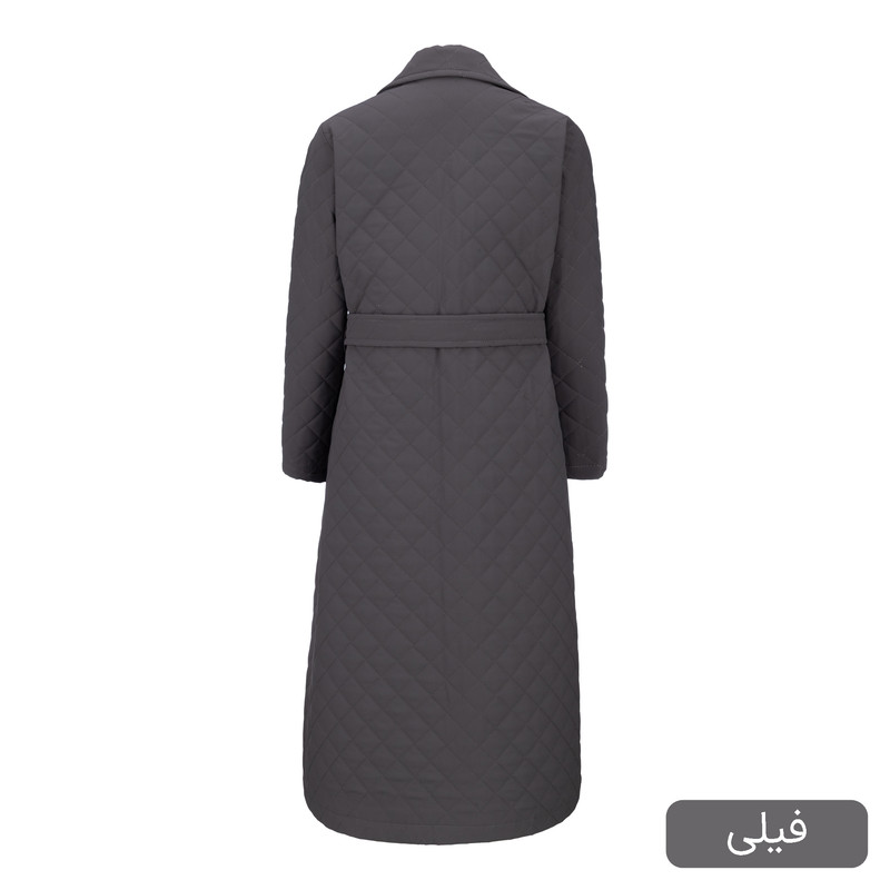 کاپشن بلند زنانه مدل ماهکان کد 2438