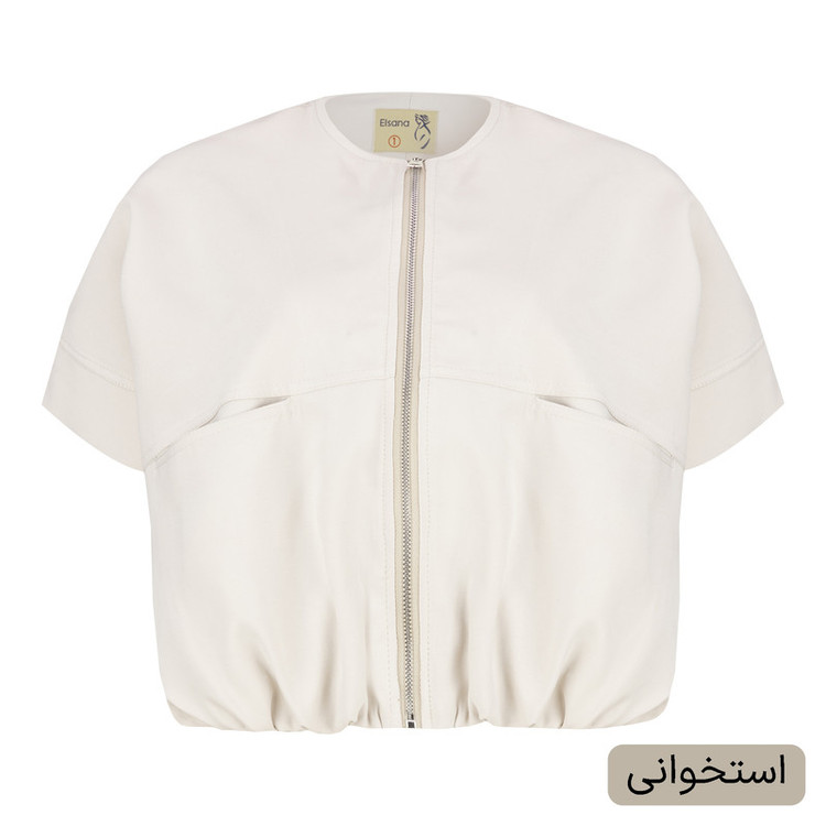 وست یقه گرد زنانه مدل آویستا کد 2615