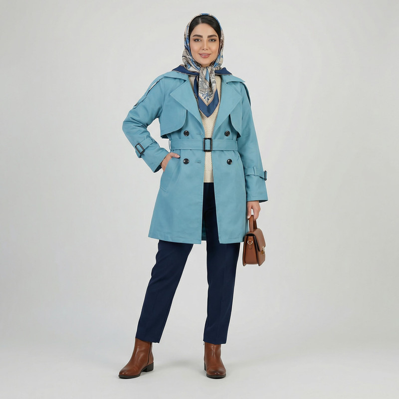 بارانی زنانه  مدل نیکدل کد 2303