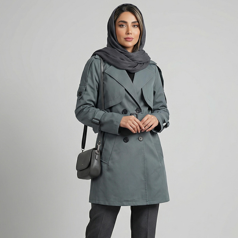 بارانی زنانه مدل نیکدل کد 2303