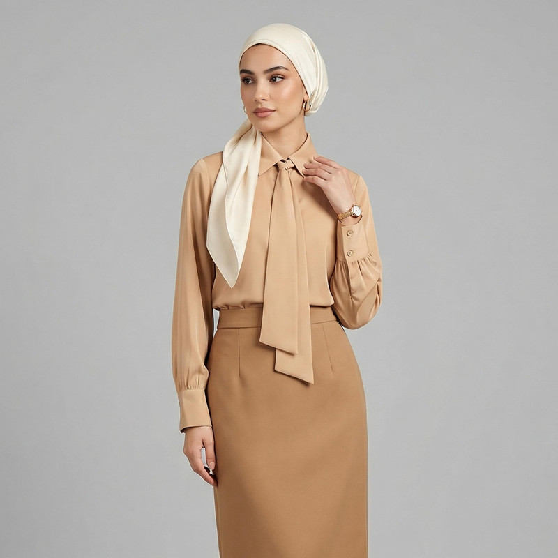 شومیز آستین بلند یقه برگردان زنانه  مدل ریماس کد 172501