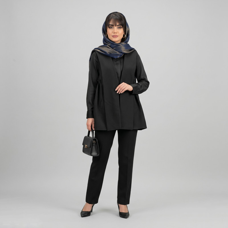 وست یقه هفت زنانه مدل فانیذ کد 2593