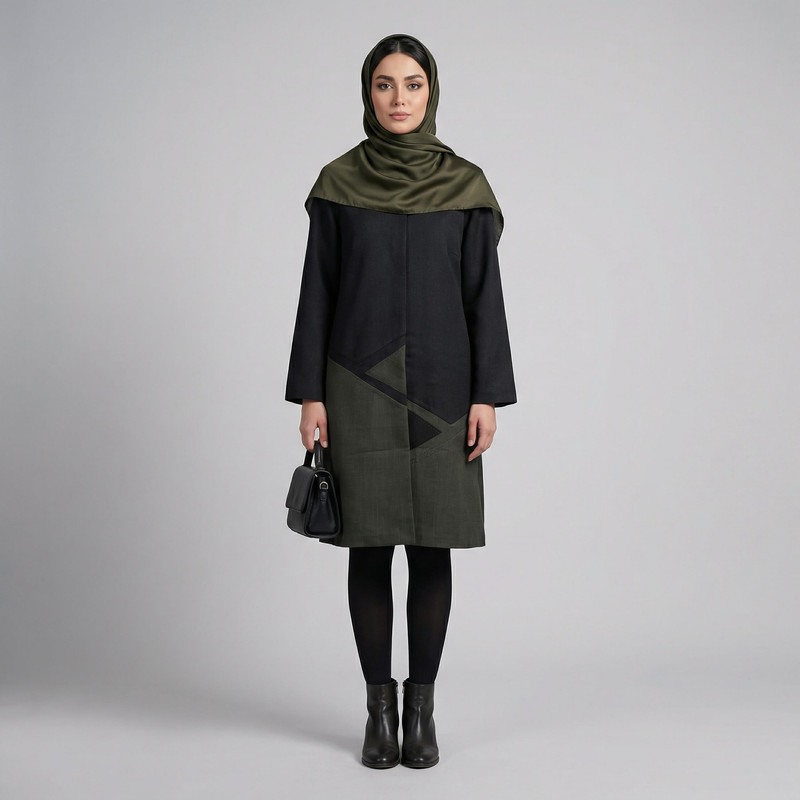 مانتو زنانه مدل آرنوشا کد 216502