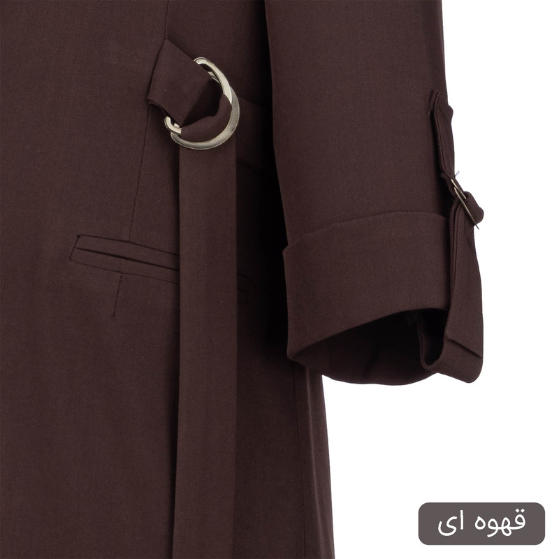 مانتو زیر زانو زنانه مدل آیرال کد 2562