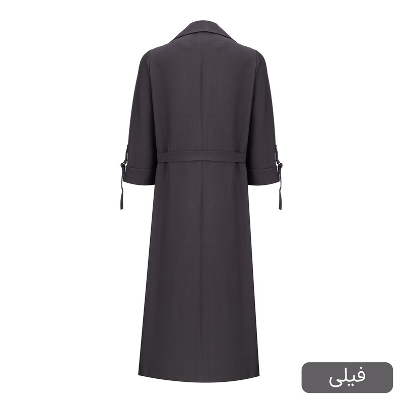 مانتو زیر زانو زنانه مدل آیرال کد 2562