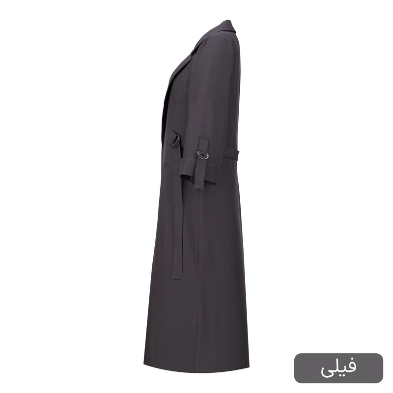 مانتو زیر زانو زنانه مدل آیرال کد 2562