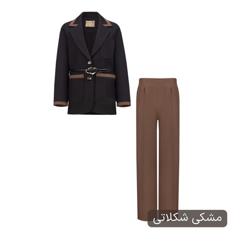 ست کت و شلوار رسمی زنانه مدل هالین کد 2480