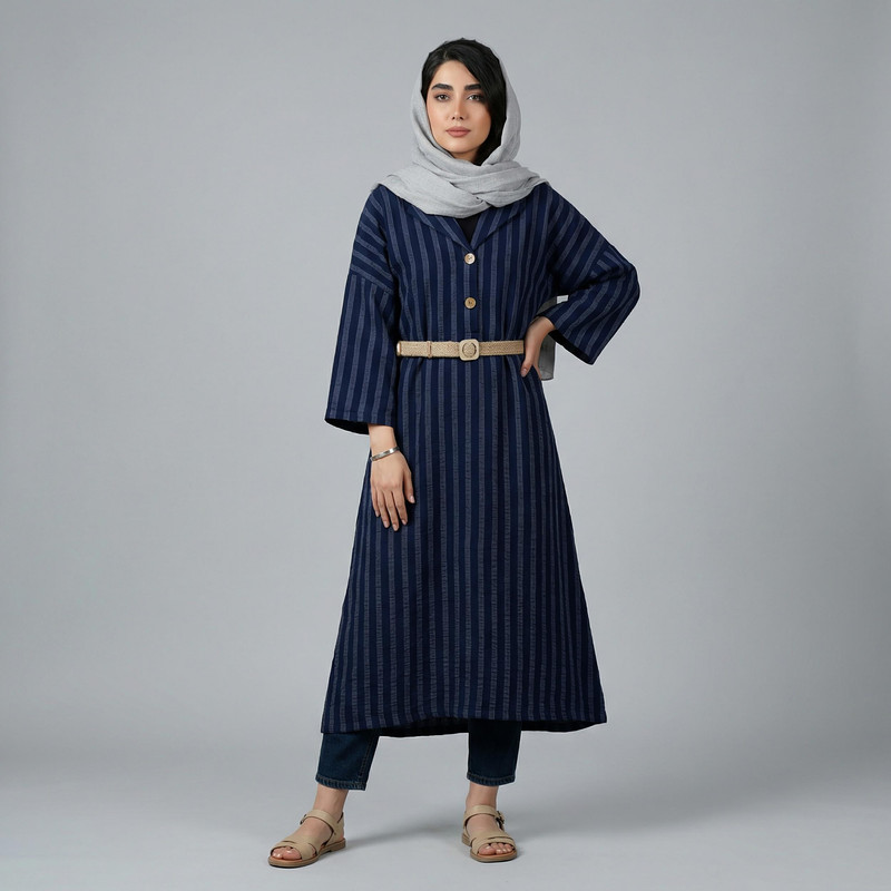 مانتو زنانه مدل جیلان کد 223104