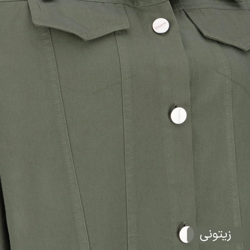 کراپ کت زنانه مدل آدوین کد 2435