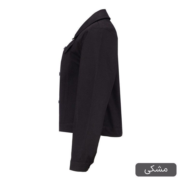 کراپ کت زنانه مدل آدوین کد 2435