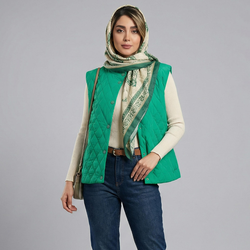 پافر زنانه  مدل تیوانا کد 2378